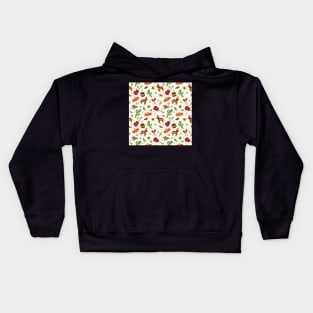 Mexican Music Pattern Kids Hoodie